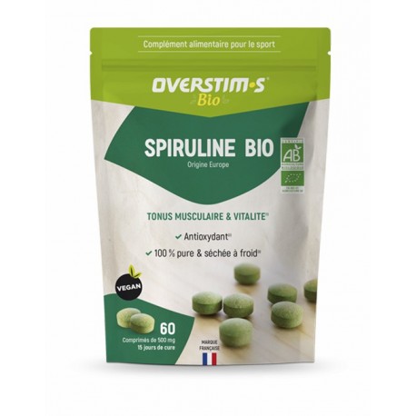 FOOD SUPPLEMENT OVERSTIMS ORGANIC SPIRULINA