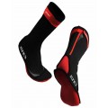 ZONE3 NEOPRENE SWIM SOCKS BLACK/RED UNISEX