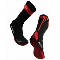 ZONE3 NEOPRENE SWIM SOCKS BLACK/RED UNISEX