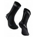 ZONE3 NEOPRENE SWIM SOCKS BLACK/SILVER UNISEX