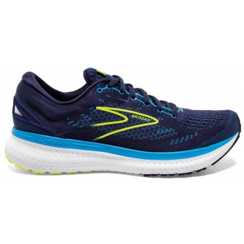 CHAUSSURES BROOKS GLYCERIN 19 NAVY/BLUE/NIGHTLIFE POUR HOMMES