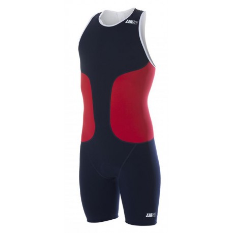 ZEROD O-SUIT DARK BLUE/RED WHITE FOR MEN'S