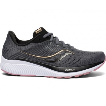 CHAUSSURES SAUCONY GUIDE 14 LILAC/NAVY POUR FEMMES