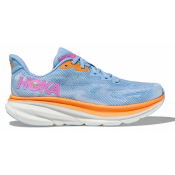 HOKA ONE ONE CLIFTON 9 AIRY BLUE/ICE WATER FOR WOMEN'S