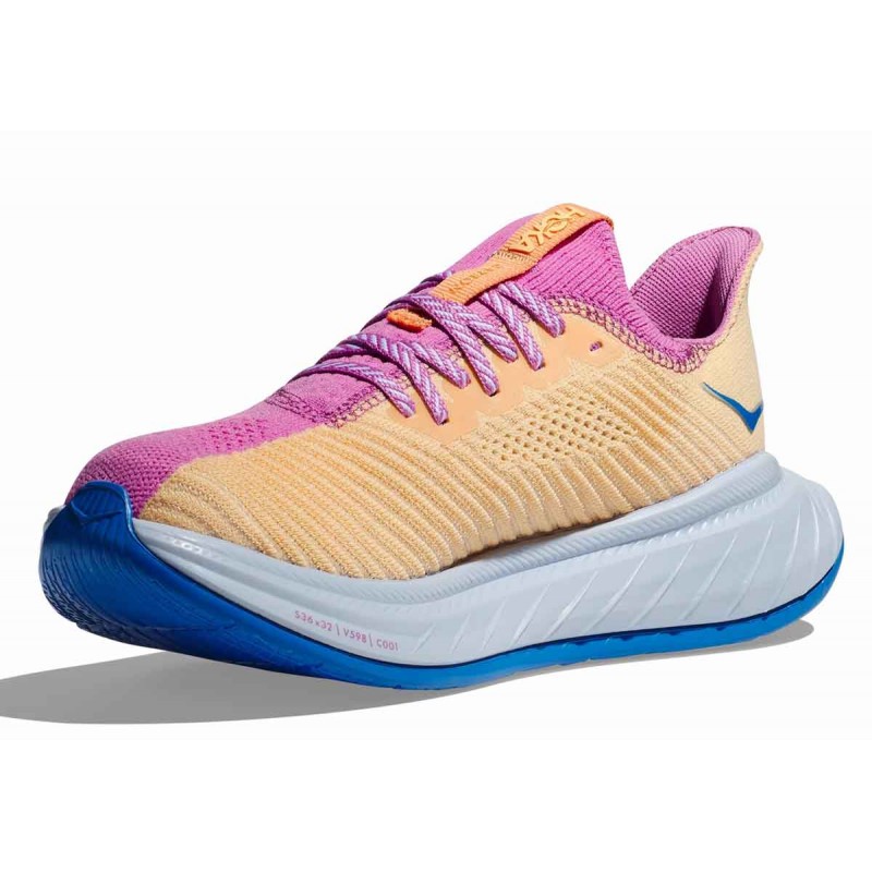 CHAUSSURES HOKA ONE ONE CARBON X 3 CYCLAMEN IMPALA POUR FEMMES
