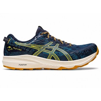 CHAUSSURES ASICS GEL FUJI LITE 3 INK TEAL/GOLDEN YELLOW POUR HOMMES