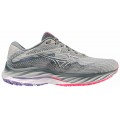 MIZUNO WAVE RIDER 27 PBLUE/WHITE/H-VPINK FOR WOMEN'S