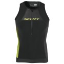 DEBARDEUR SCOTT PLASMA TANK BLACK/NEON POUR HOMMES
