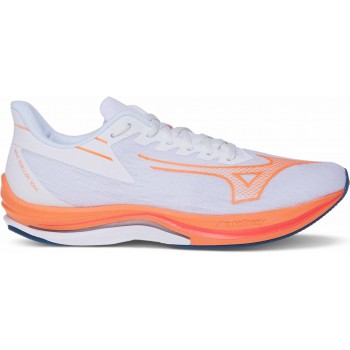 CHAUSSURES MIZUNO REBELLION SONIC WHITE/LIGHT ORANGE/BLUE ASHES POUR HOMMES