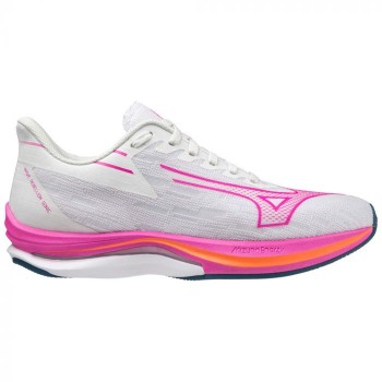 MIZUNO DUEL SONIC WHITE/807 C/BLUE ASHES FOR WOMEN'S