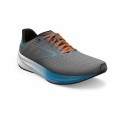CHAUSSURES BROOKS HYPERION GREY/ATOMIC BLUE/SCARLET POUR HOMMES