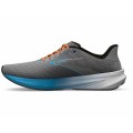 CHAUSSURES BROOKS HYPERION GREY/ATOMIC BLUE/SCARLET POUR HOMMES