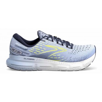CHAUSSURES BROOKS GLYCERIN 20 LIGHT BLUE/PEACOT/NIGHTLIFE POUR FEMMES