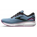 CHAUSSURES BROOKS GHOST 15 BLUE BELL/BLACK/PINK POUR FEMMES