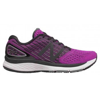 CHAUSSURES NEW BALANCE 860 V9 BLACK/PURPLE POUR FEMMES