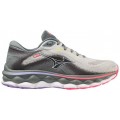 CHAUSSURES MIZUNO WAVE SKY 7 PBLUE/WHITE/H-VPINK POUR FEMMES