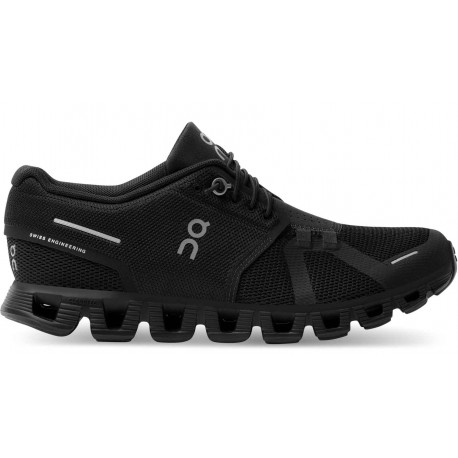 CHAUSSURES ON CLOUD 5 ALL BLACK POUR FEMMES