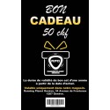 BON CADEAU 50 CHF MAGASIN RUNNING PLANET GENEVE