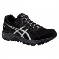 ASICS GEL FUJITRABUCO 4 GTX BLACK/SILVER/DARK GREY FOR WOMEN'S