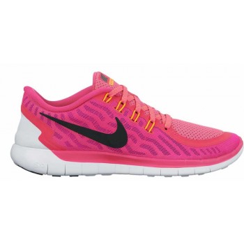 NIKE FREE 5.0 PINK/FOIL FOR WOMEN'S