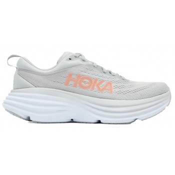 HOKA ONE ONE BONDI 8 HARBOR MIST/LUNAR ROCK FOR WOMEN'S