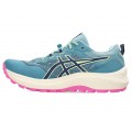 CHAUSSURES ASICS GEL TRABUCO 11 GRIS BLUE/DEEP OCEAN POUR FEMMES