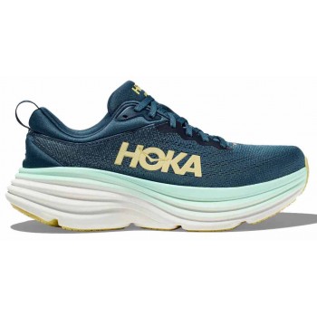 HOKA ONE ONE BONDI 8 MIDNIGHT OCEAN/BLUESTEEL FOR MEN'S