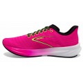 CHAUSSURES BROOKS HYPERION GTS PINK GLO/GREEN/BLACK POUR FEMMES
