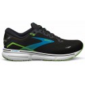CHAUSSURES BROOKS GHOST 15 BLACK/HAWAIN OCEAN/GREEN POUR HOMMES