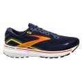 BROOKS GHOST 15 PEACOT/RED/YELLOW FOR MEN'S