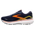 BROOKS GHOST 15 PEACOT/RED/YELLOW FOR MEN'S