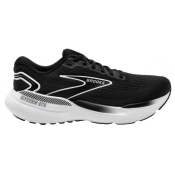 CHAUSSURES BROOKS GLYCERIN GTS 21 BLACK/GREY/WHITE POUR FEMMES