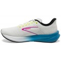 CHAUSSURES BROOKS HYPERION WHITE/BLUE/PINK POUR HOMMES