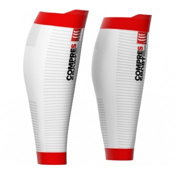 COMPRESSPORT R2V2 OXYGEN WHITE/RED UNISEX