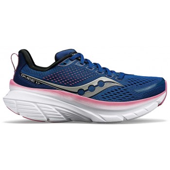 SAUCONY GUIDE 17 NAVY/ORCHID FOR WOMEN'S