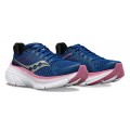 CHAUSSURES SAUCONY GUIDE 17 NAVY/ORCHID POUR FEMMES