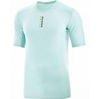 SALOMON SLAB ULTRA SHIRT FDH CAMEO BLUE FOR MEN'S