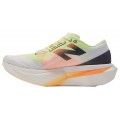 NEW BALANCE FUELCELL SUPERCOMP ELITE V4 WHITE/BLEACHED LIME GLO/MANGO FOR MEN'S