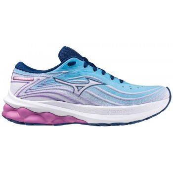 CHAUSSURES MIZUNO WAVE SKYRISE 5 SWIM CAP/NAVY PEONY/HYACINTH POUR FEMMES