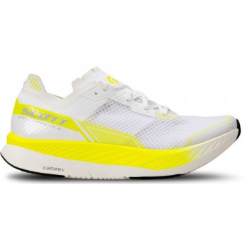 CHAUSSURES SCOTT SPEED CARBON RC 2 YELLOW/WHITE POUR HOMMES