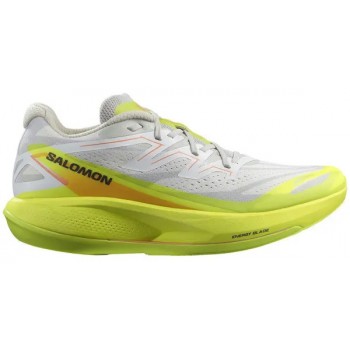 CHAUSSURES SALOMON PHANTASM 2 WHITE/SAFETY YELLOW/METAL POUR HOMMES