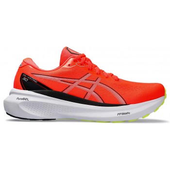CHAUSSURES ASICS GEL KAYANO 30 SUNRISE RED/BLACK POUR HOMMES