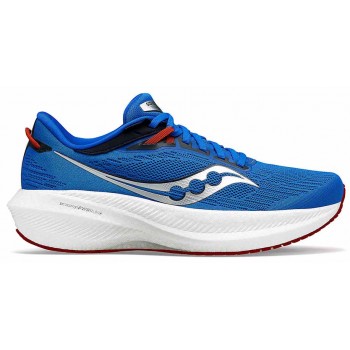 SAUCONY TRIUMPH 21 COBALT/SILVER FOR MEN'S