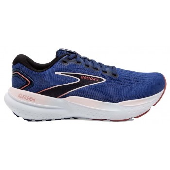 BROOKS GLYCERIN 21 BLUE/ICY PINK/ROSE FOR WOMEN'S