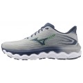 CHAUSSURES MIZUNO WAVE HORIZON 8 PEARL BLUE/VINTAGE INDIGO/NEO MINT POUR HOMMES