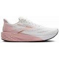 BROOKS LAUNCH 11 WHITE/GOLD/PINK FOR WOMEN'S