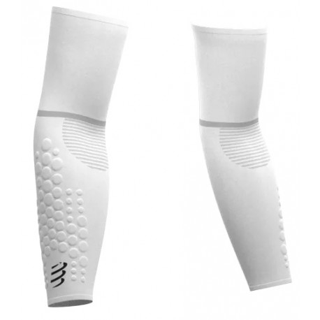 COMPRESSPORT ARMFORCE ULTRALIGHT WHITE UNISEXE