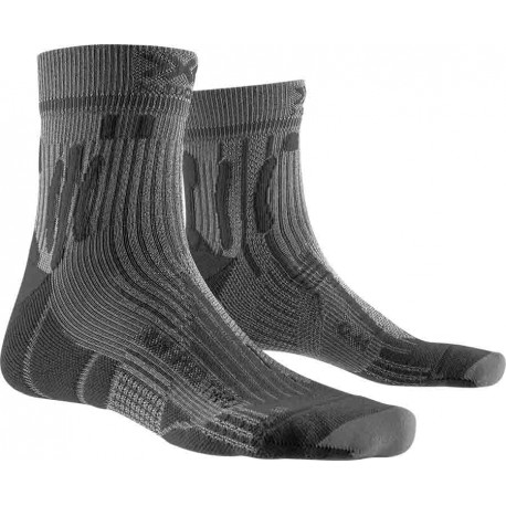 X-SOCKS RUN SPEED TWO 4.0 LIGHT CHARCOAL/PEARL GREY FOR MEN'S
