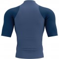 T-SHIRT COMPRESSPORT TRAIL RUNNING POSTURAL INDIGO/BLUES POUR HOMMES