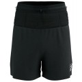SHORT COMPRESSPORT TRAIL RACING OVERSHORT BLACK POUR HOMMES
